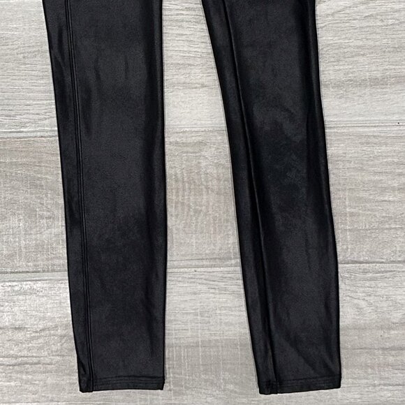 Spanx Ready to Wow Faux Leather Leggings in Black Style # 2437 Women’s Size S - Picture 10 of 17